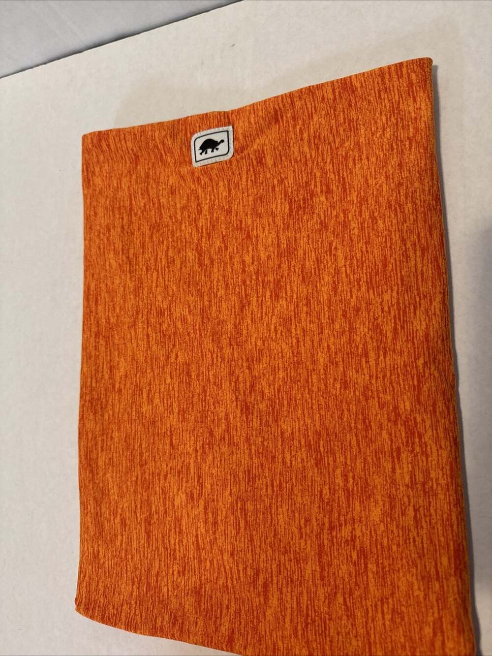 Turtle Fur Orange Neck Warmer Fleece Lined Warm Cozy Skiing Snow Outdoors